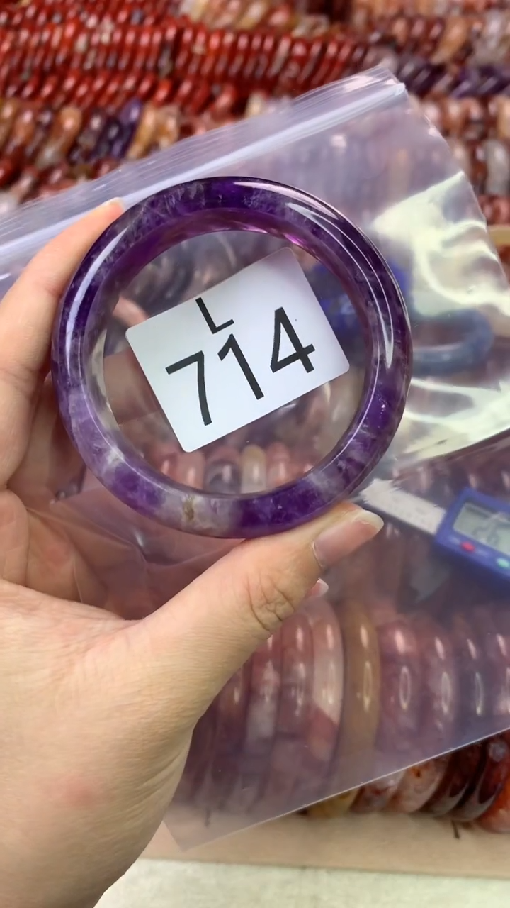 【闪购商品】水晶水晶手镯L未镶嵌714-55