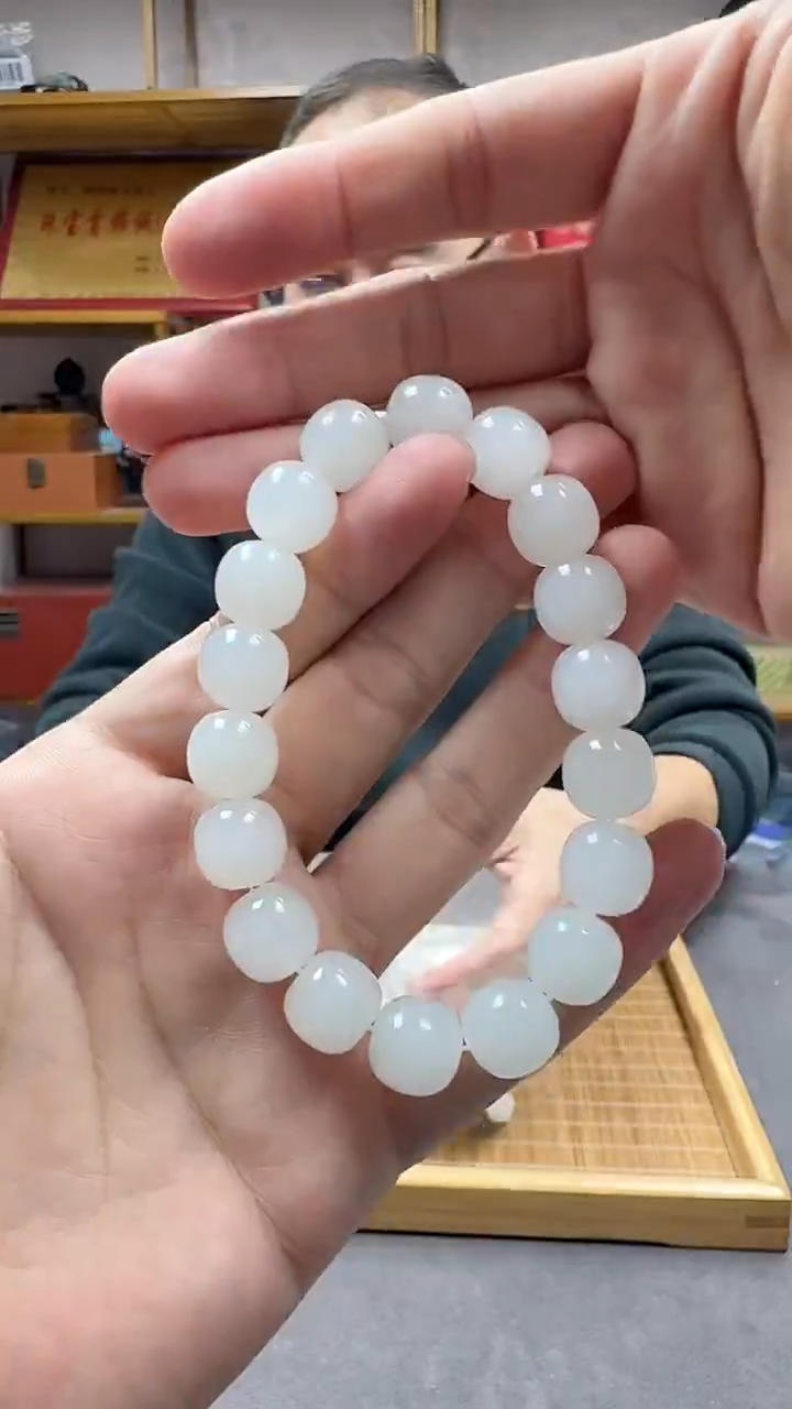 未镶嵌手链和田玉12且末天泰