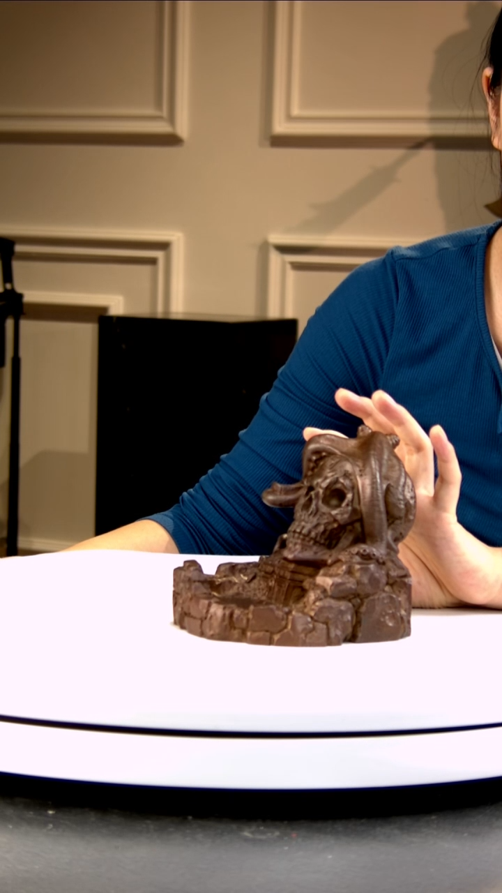 铜原创雕塑《神秘岛》