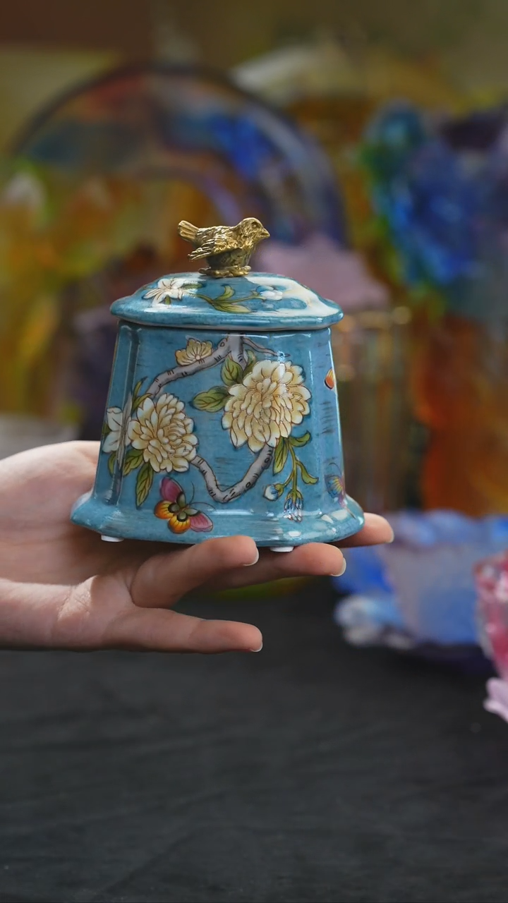 【闪购商品】摆件米多家中古瓷器如图所示6453