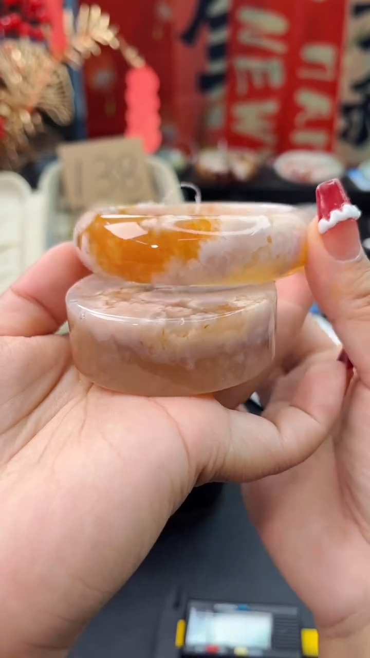 【闪购商品】石英质玉手镯未镶嵌赠送镯心（58圈口）