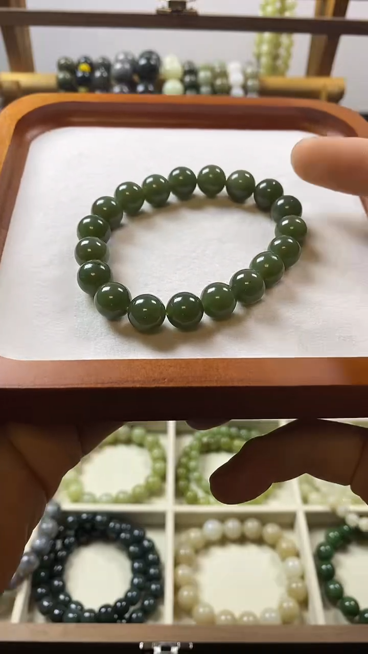 手串未镶嵌和田玉主播推荐！！05