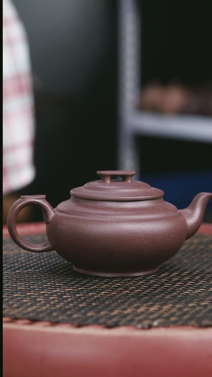 茶壶紫砂全手工高砂老紫泥上新桥230CC