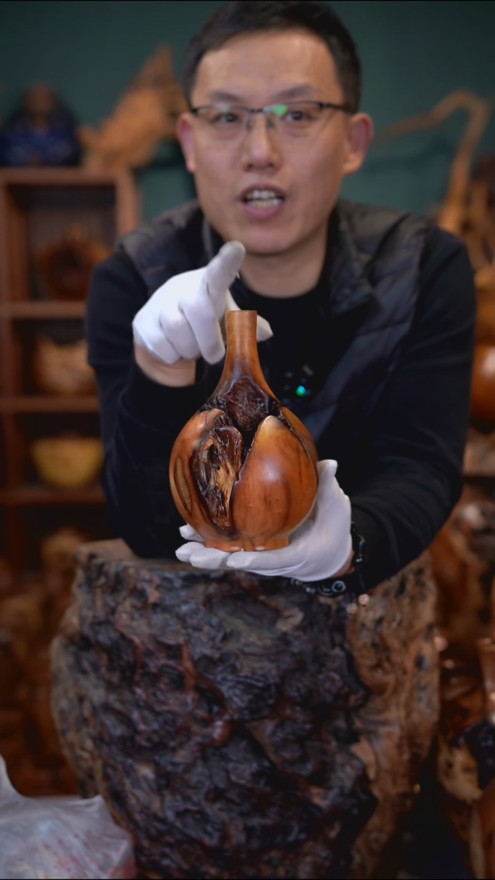 枣木雷击枣木小水滴