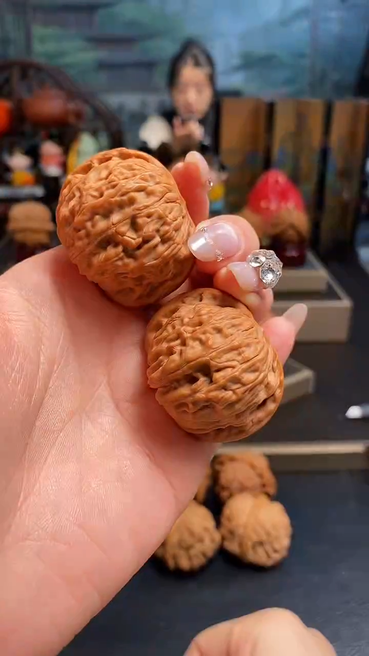 【闪购商品】文玩核桃吊坠K319磨盘40