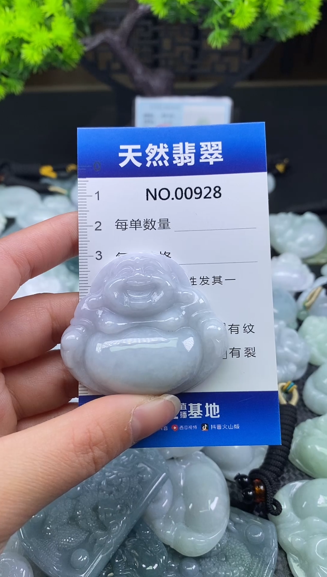 颈饰未镶嵌翡翠天然缅甸翡翠928