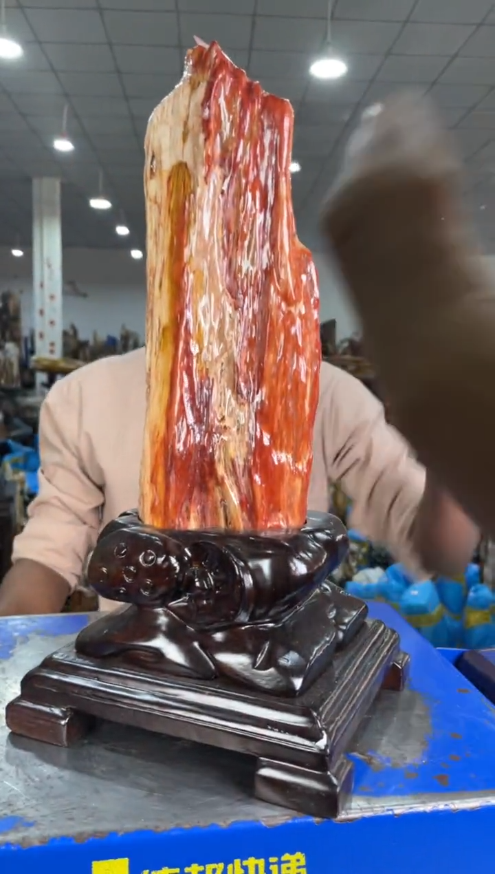 【闪购商品】硅化玉摆件未镶嵌29