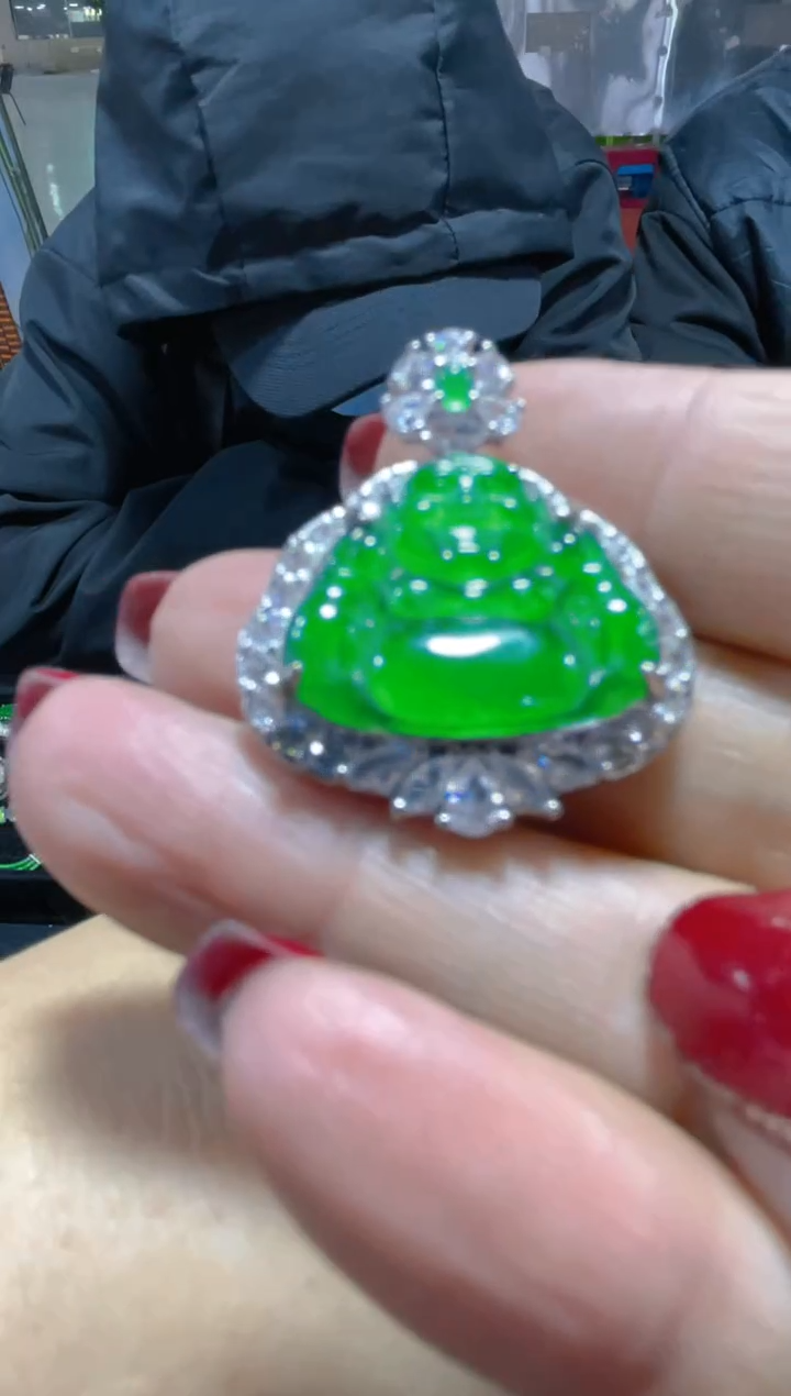 【闪购商品】定制翡翠未镶嵌天然A货翡翠 假一赔四