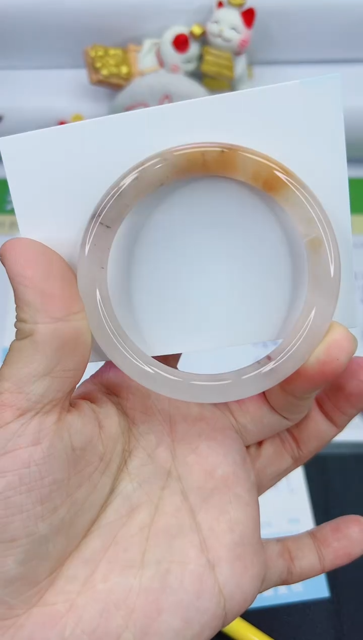 【闪购商品】石英质玉手镯未镶嵌325-56.1