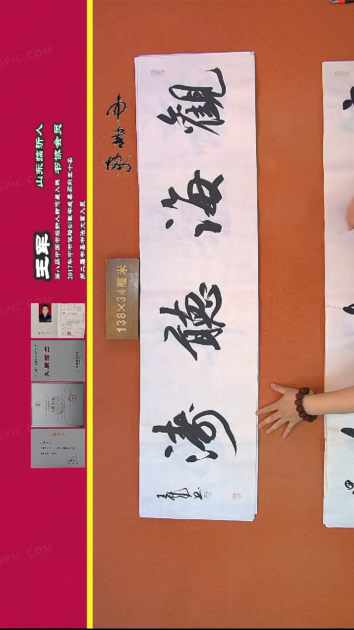 【闪购商品】书法401王军书法作品