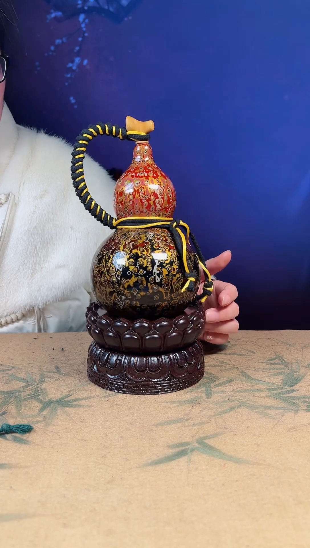 【闪购商品】29--大漆酒葫芦----500ML