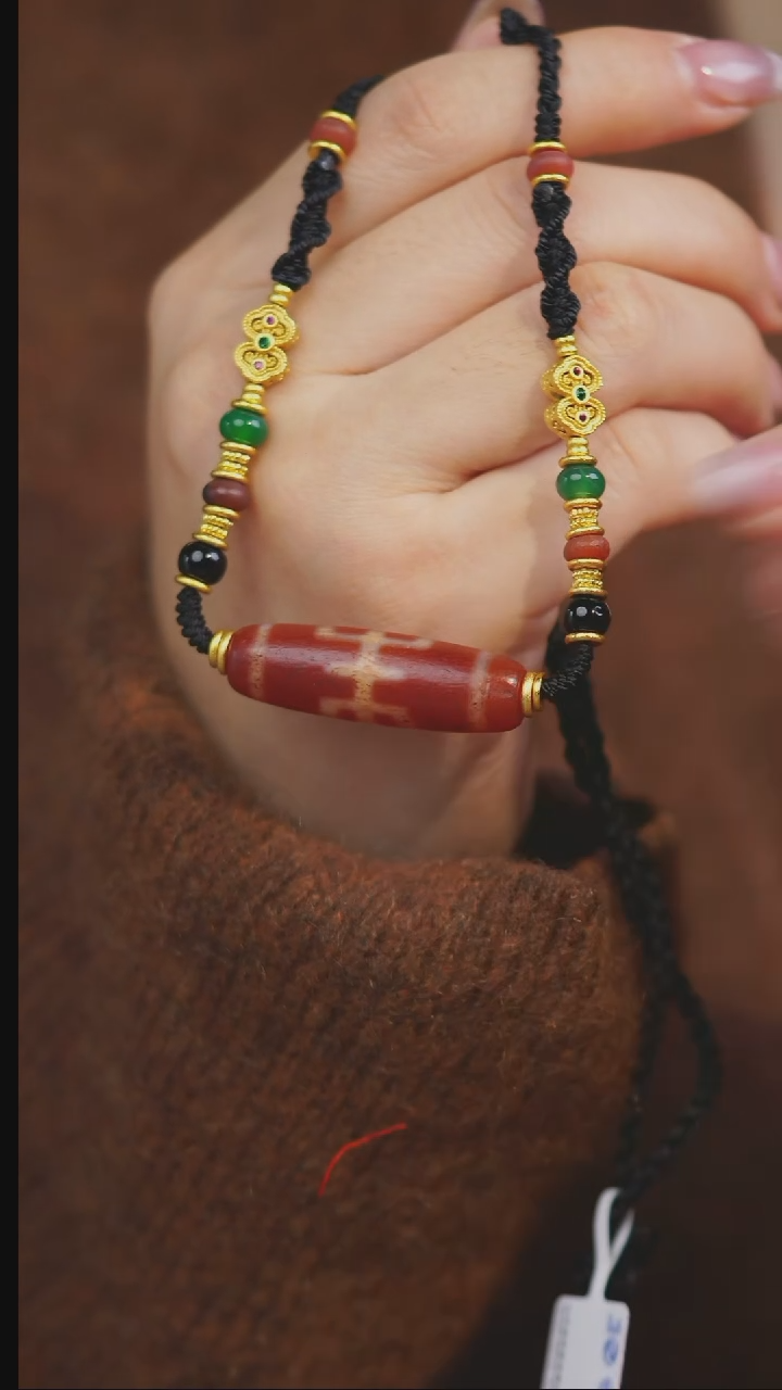 【闪购商品】玛瑙/玉髓项链未镶嵌多样性发一