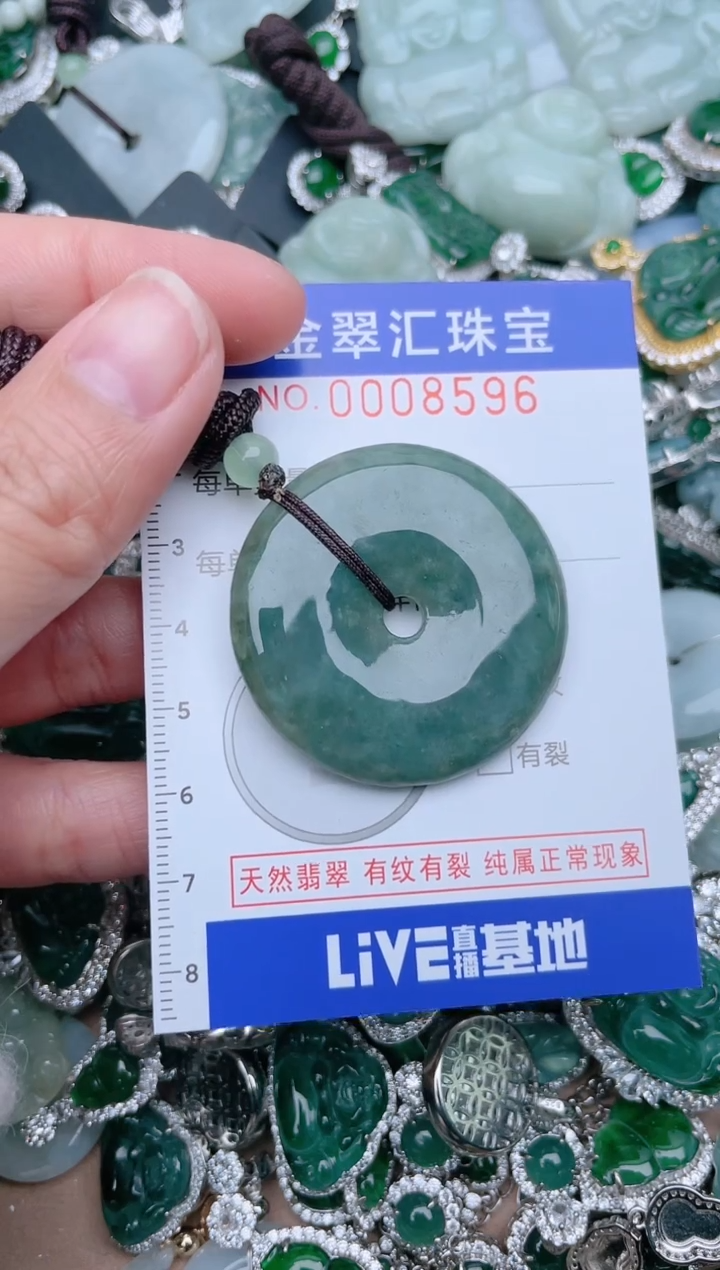 【闪购商品】翡翠颈饰未镶嵌8596.........1