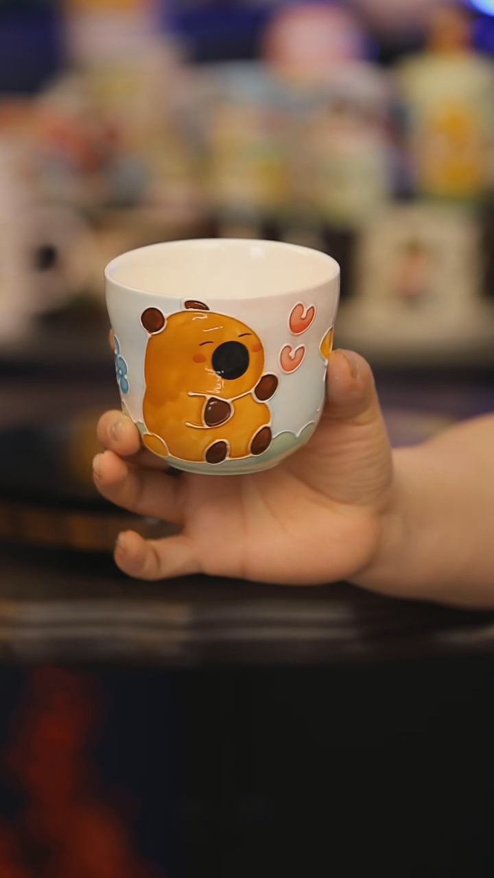 【闪购商品】摆件景德镇釉下彩绘设计师款式陶瓷