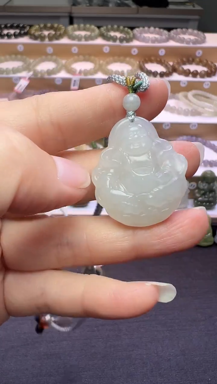 颈饰未镶嵌和田玉261号链接有棉