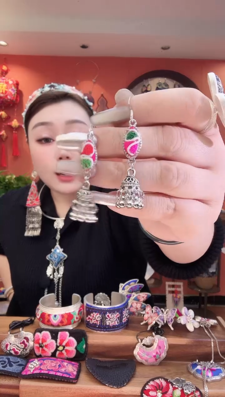 长红绣艺坊耳环161