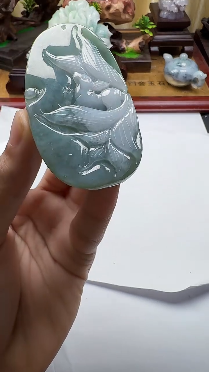 吊坠(不含链)未镶嵌翡翠1