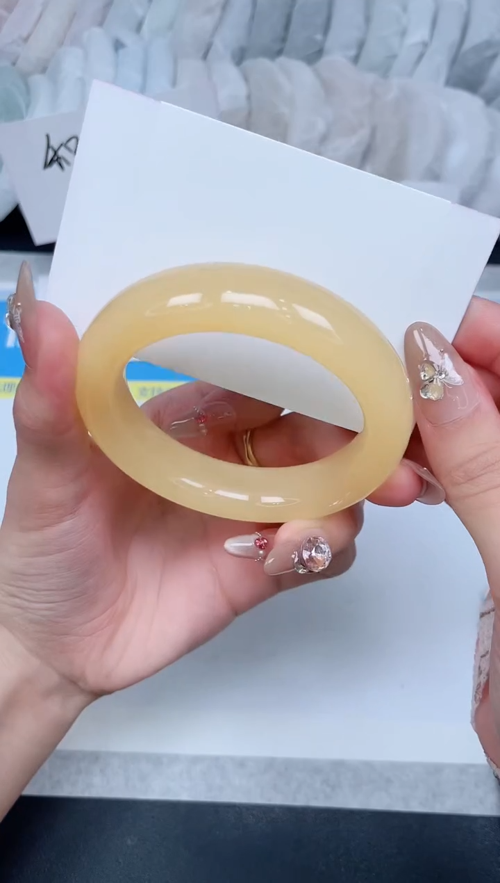 石英质玉手镯未镶嵌58-58.3