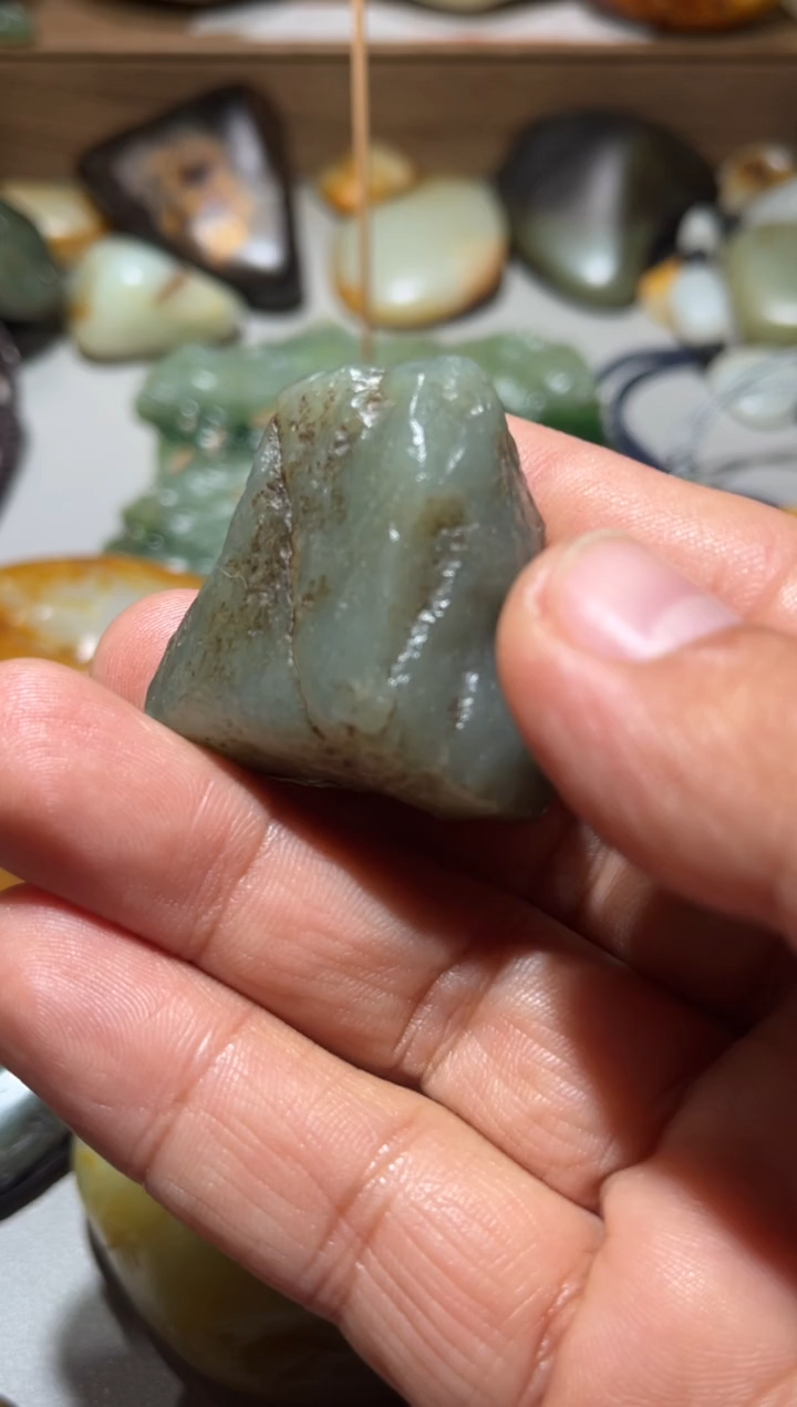 未镶嵌和田玉（子料）挂件 和田玉（子料）
