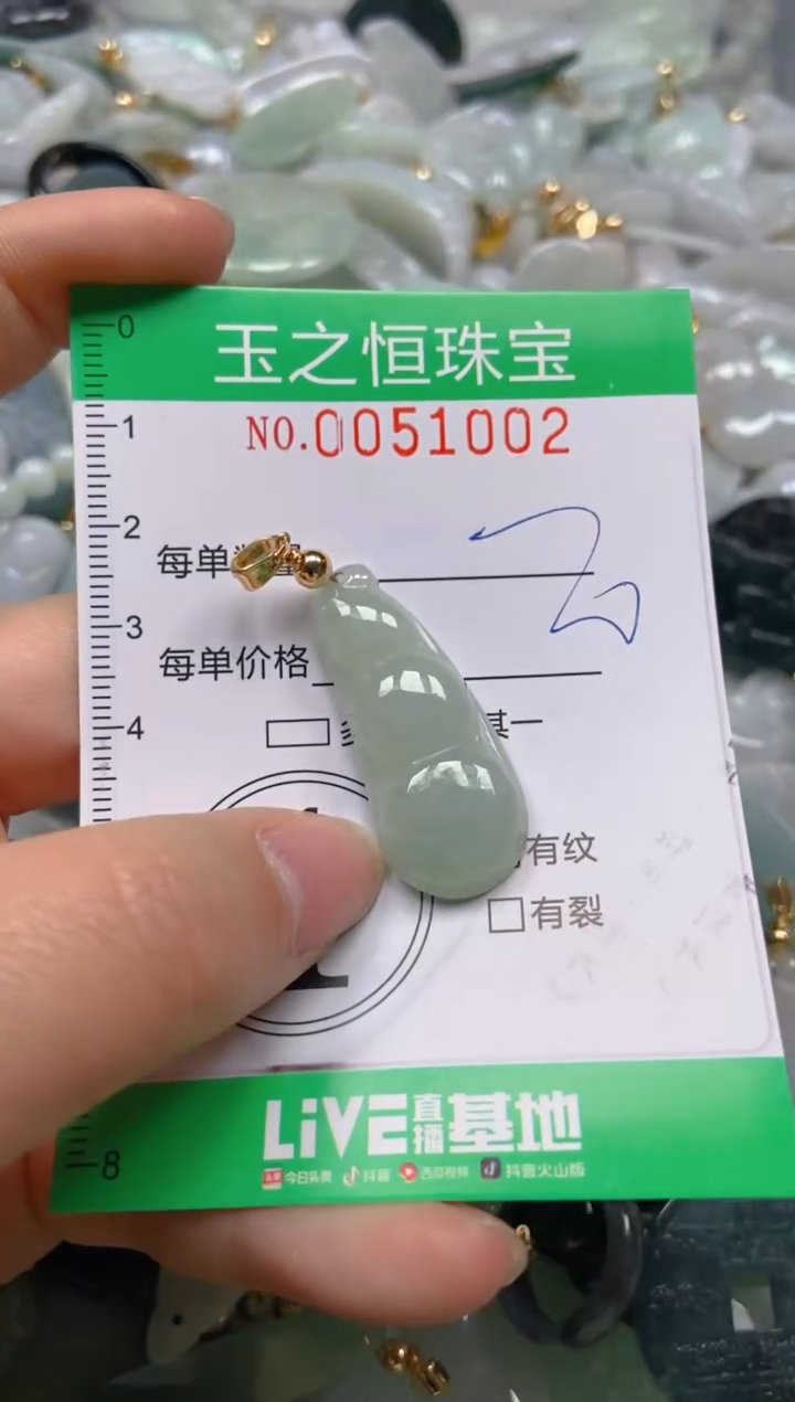 【闪购商品】翡翠颈饰未镶嵌闪购0051002