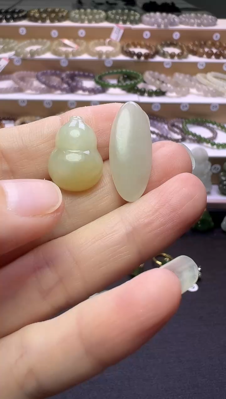 颈饰未镶嵌和田玉214号链接两个15米