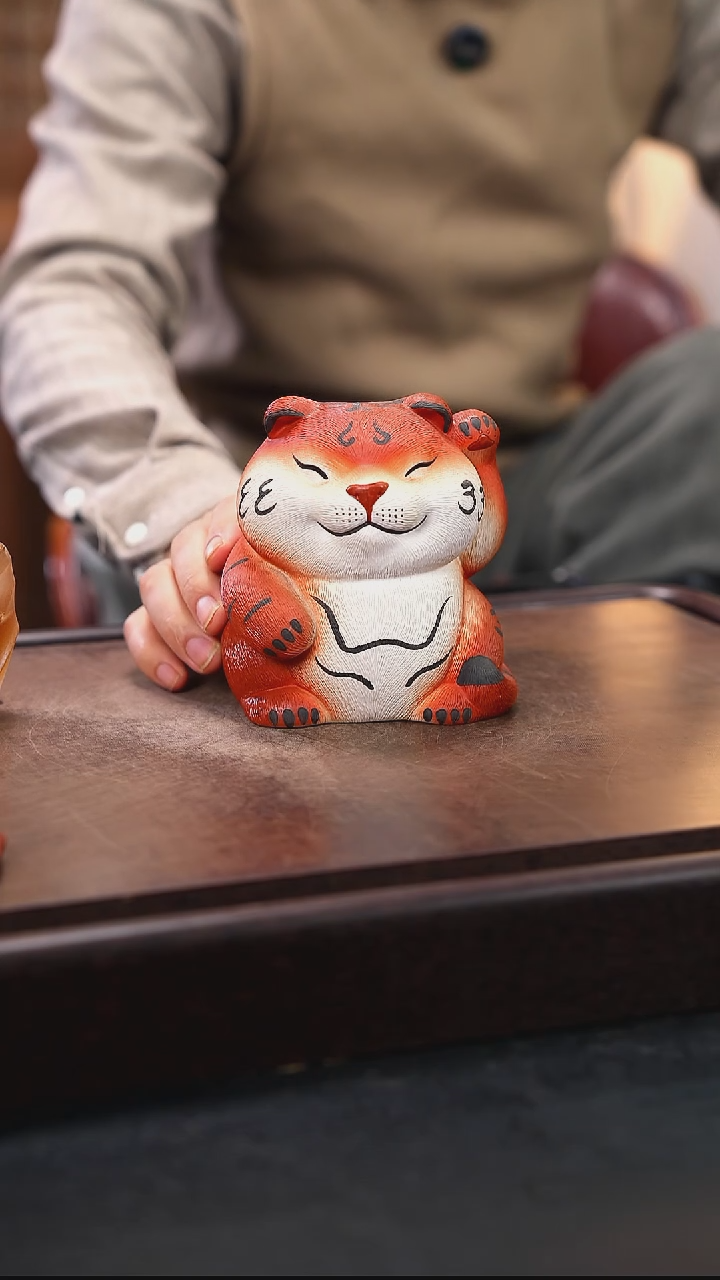 紫砂茶宠紫砂大招财