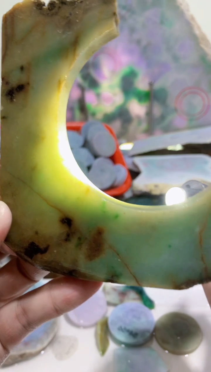 裸石翡翠半**醒0蒙0翡翠珠宝17