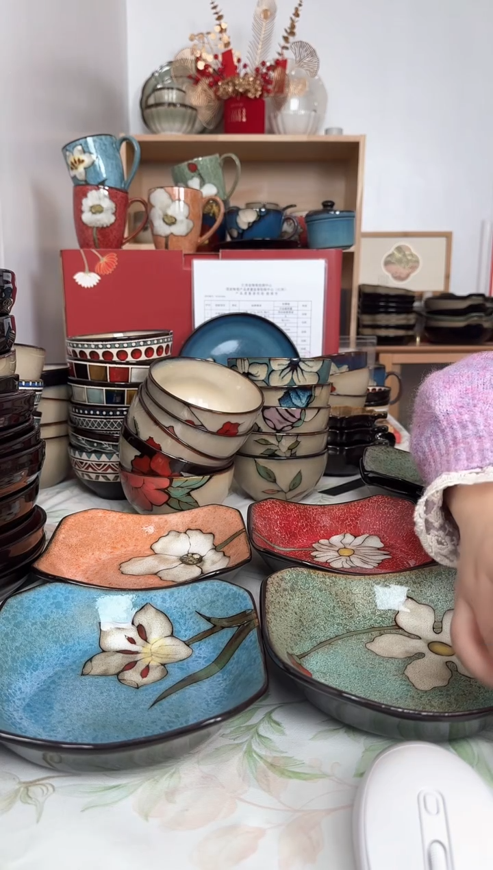 【闪购商品】瓷韩式四方碟8只福利价格