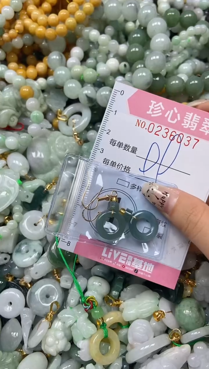 翡翠未镶嵌颈饰闪购0236037