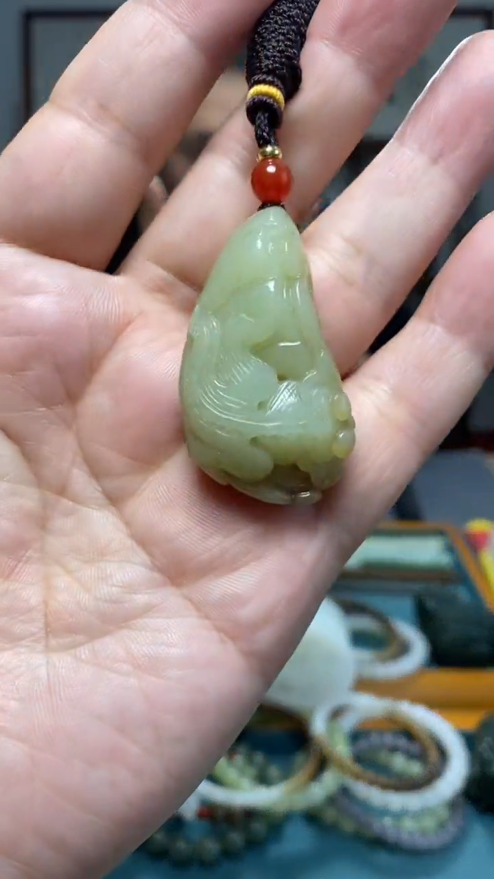颈饰未镶嵌和田玉13