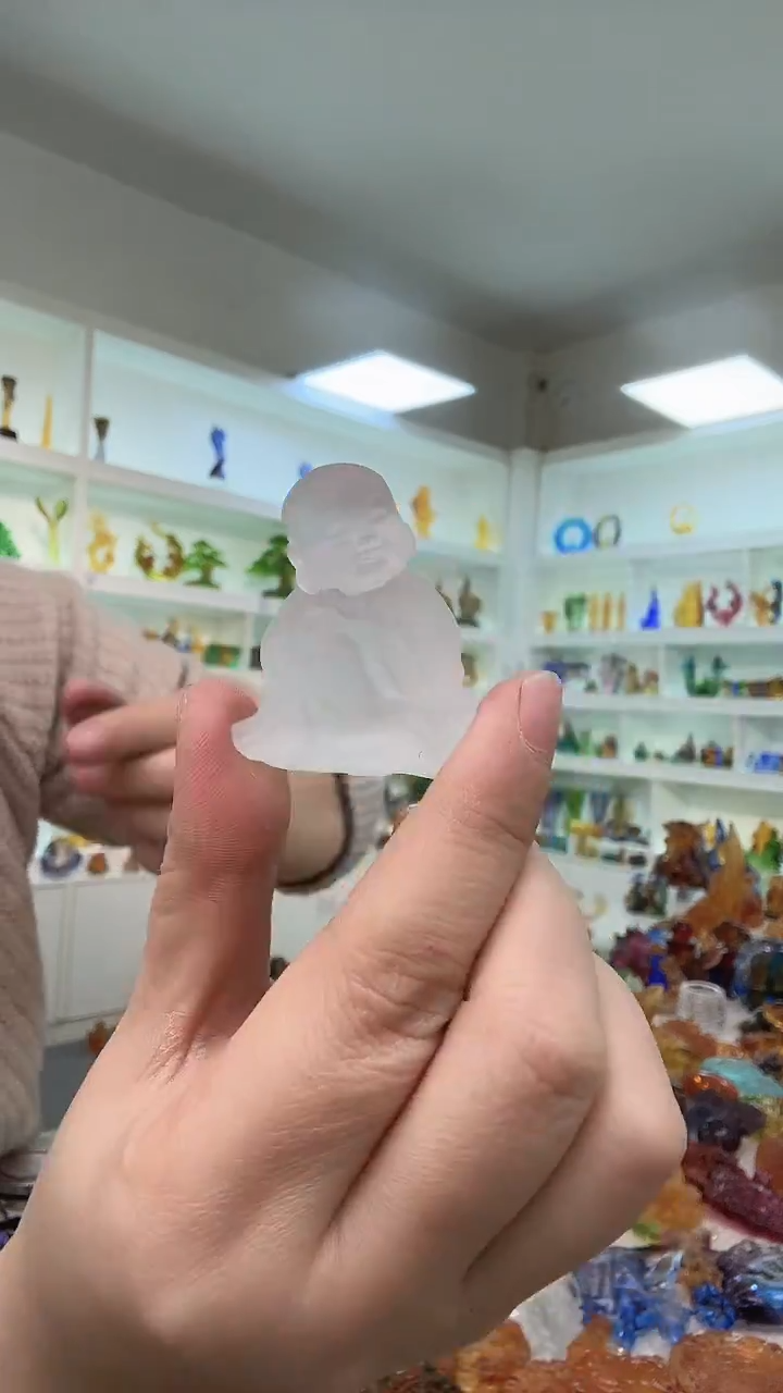 手工艺品琉璃小沙弥