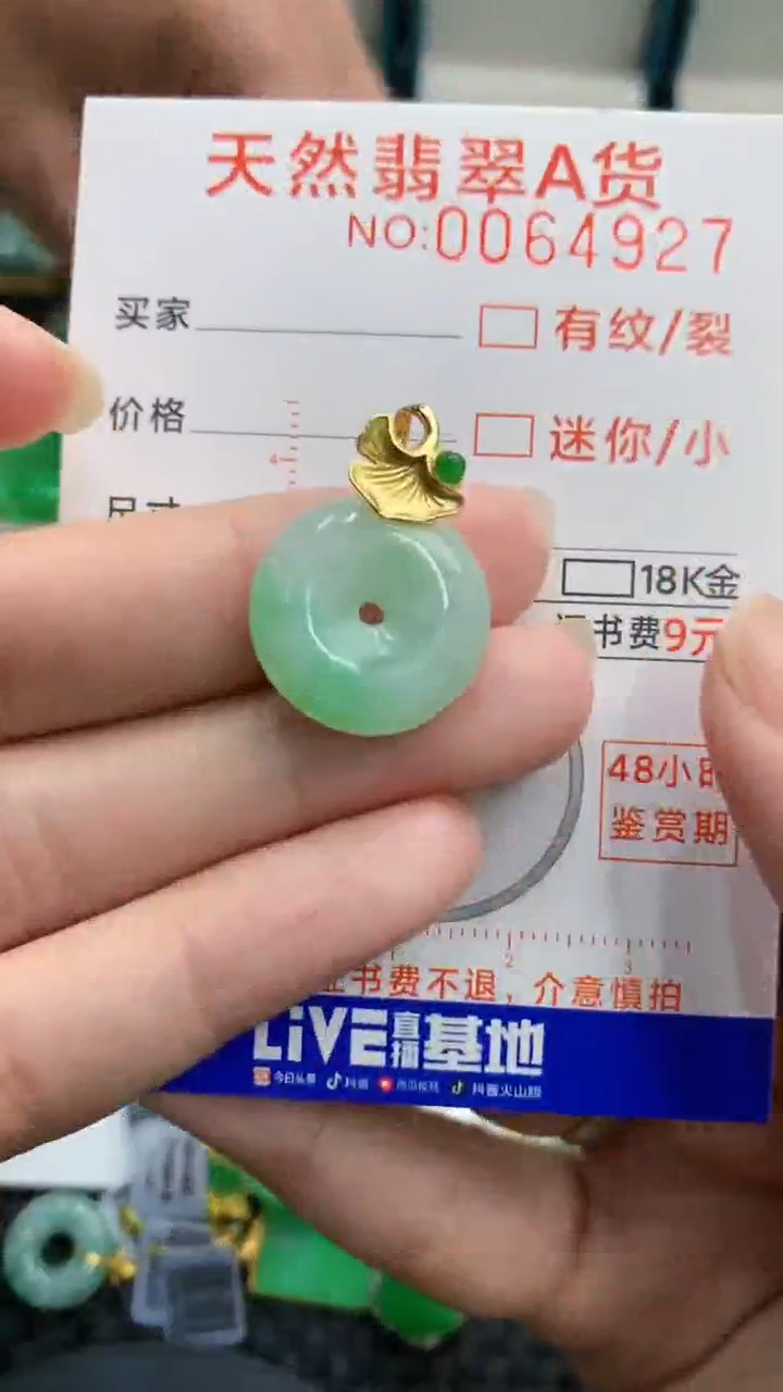 【闪购商品】翡翠颈饰银S925镶嵌            8