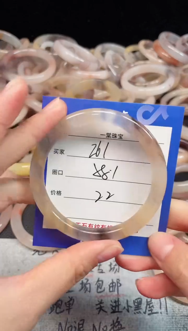 未镶嵌手镯石英质玉261