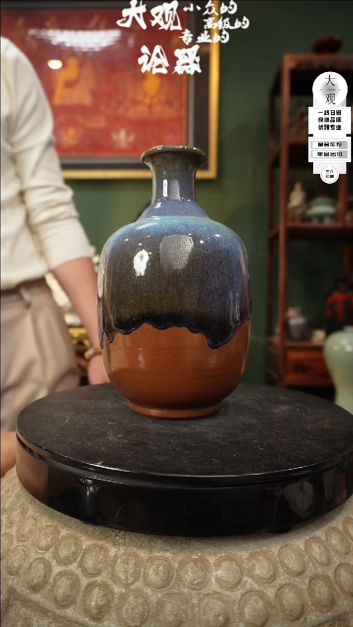 【闪购商品】瓷片大观论器花瓶