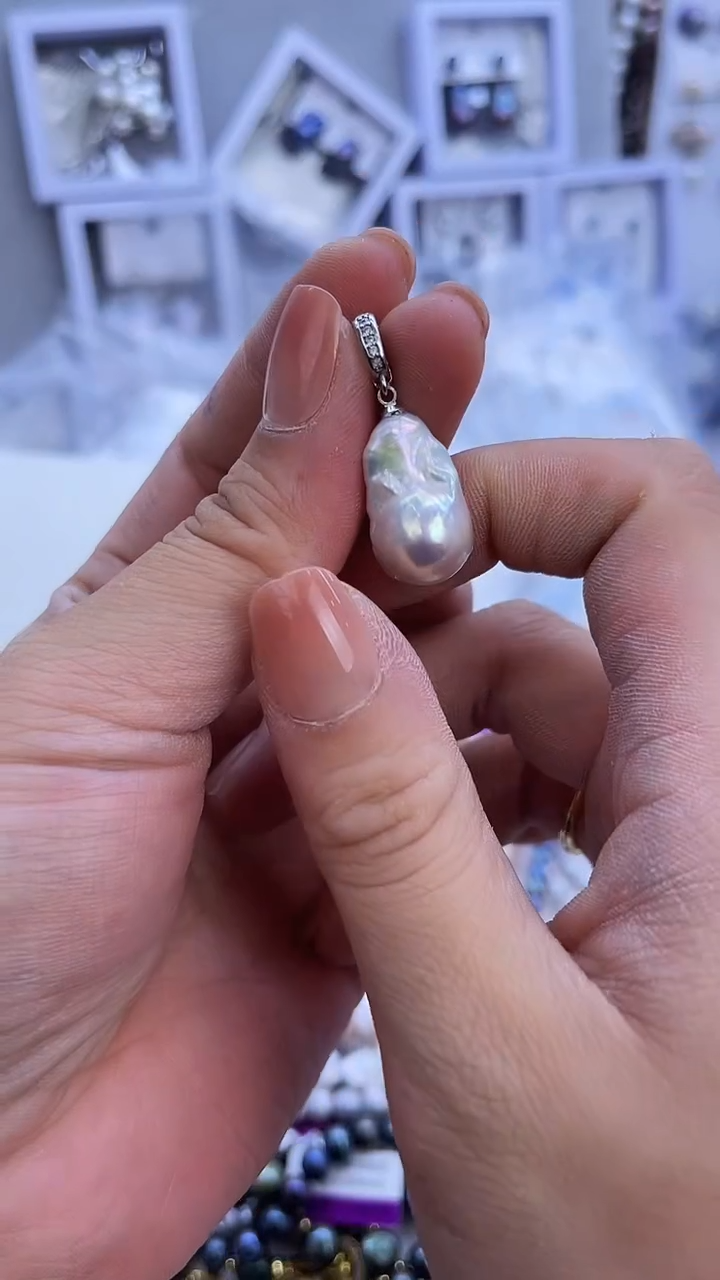 【闪购商品】淡水珍珠吊坠《不含链》未镶嵌102