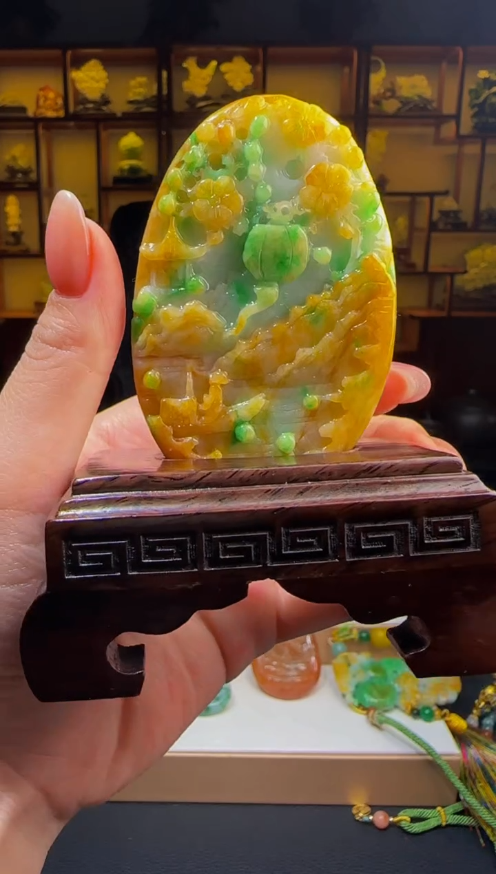 【闪购商品】定制翡翠未镶嵌ZB03481翡翠2