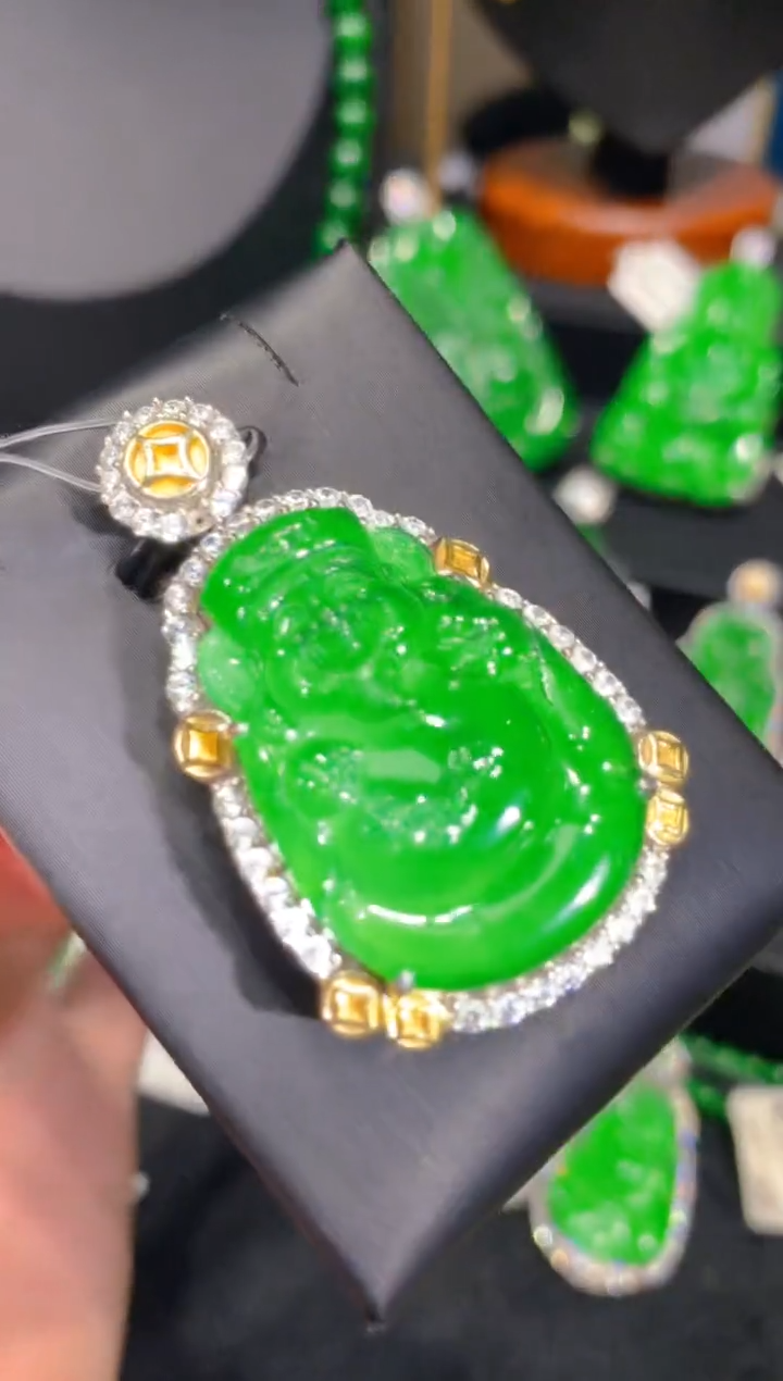 【闪购商品】翡翠戒指银S925镶嵌46一季