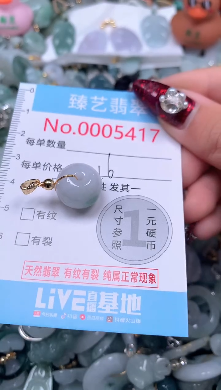 颈饰未镶嵌翡翠5417