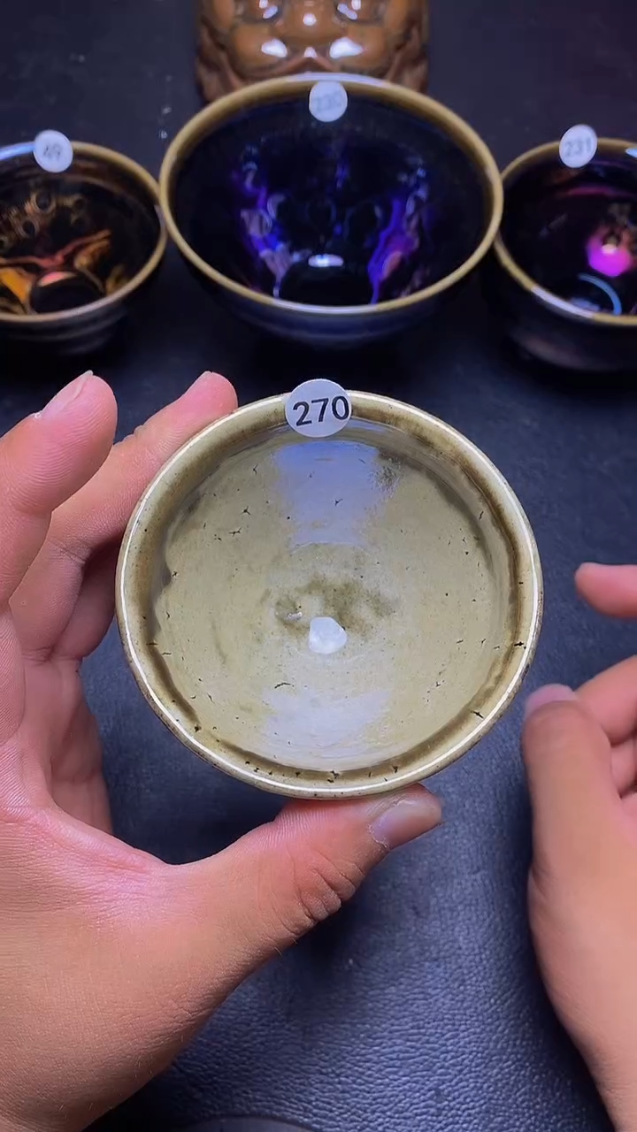 茶盏黑瓷精选茶器270