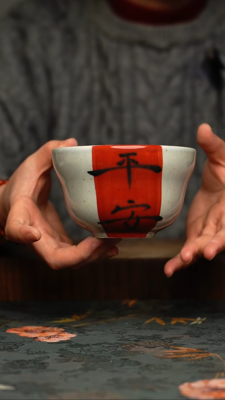 瓷片釉下彩手工手绘同款陶器