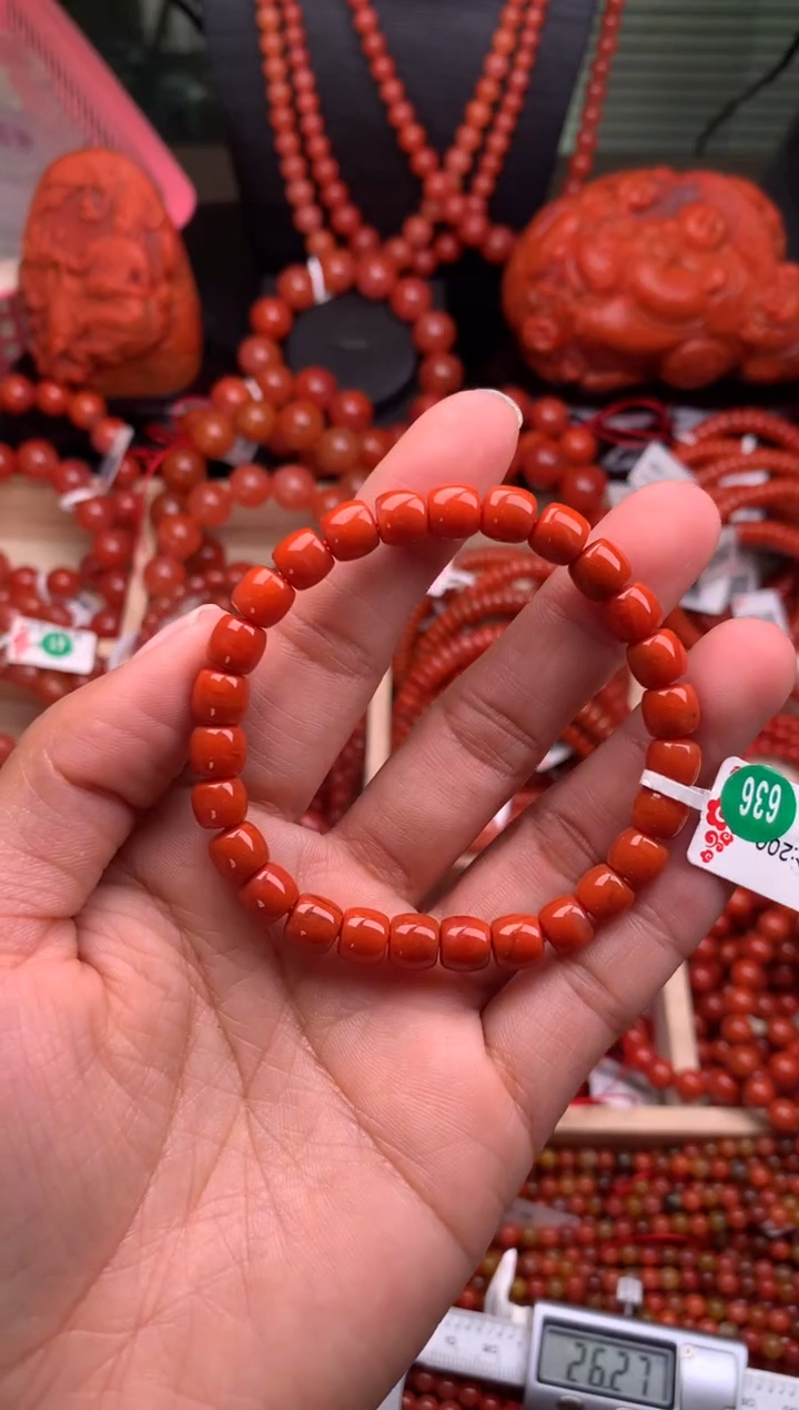 【闪购商品】南红玛瑙珠宝奇石未镶嵌7随机多样性/一条