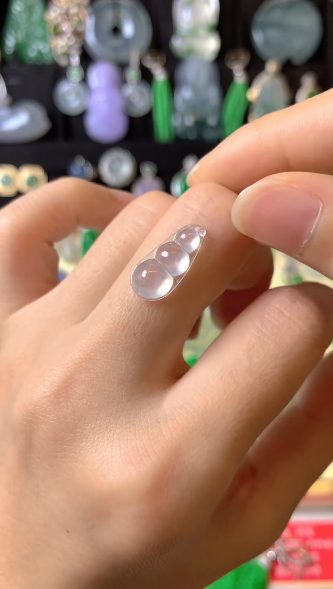 【闪购商品】定制翡翠未镶嵌1裸玉（客户意向镶嵌）