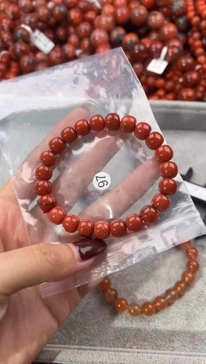 未镶嵌手串南红玛瑙9+