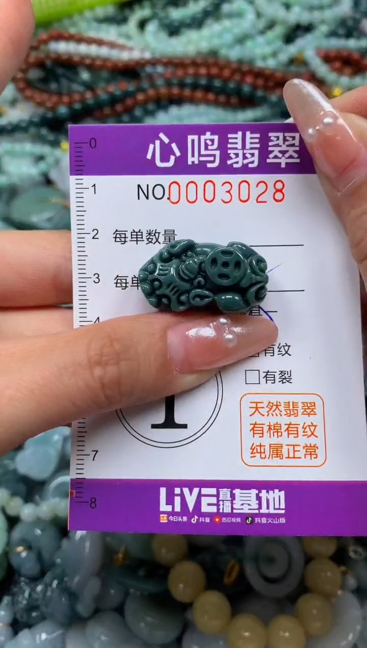 颈饰未镶嵌翡翠闪购003028