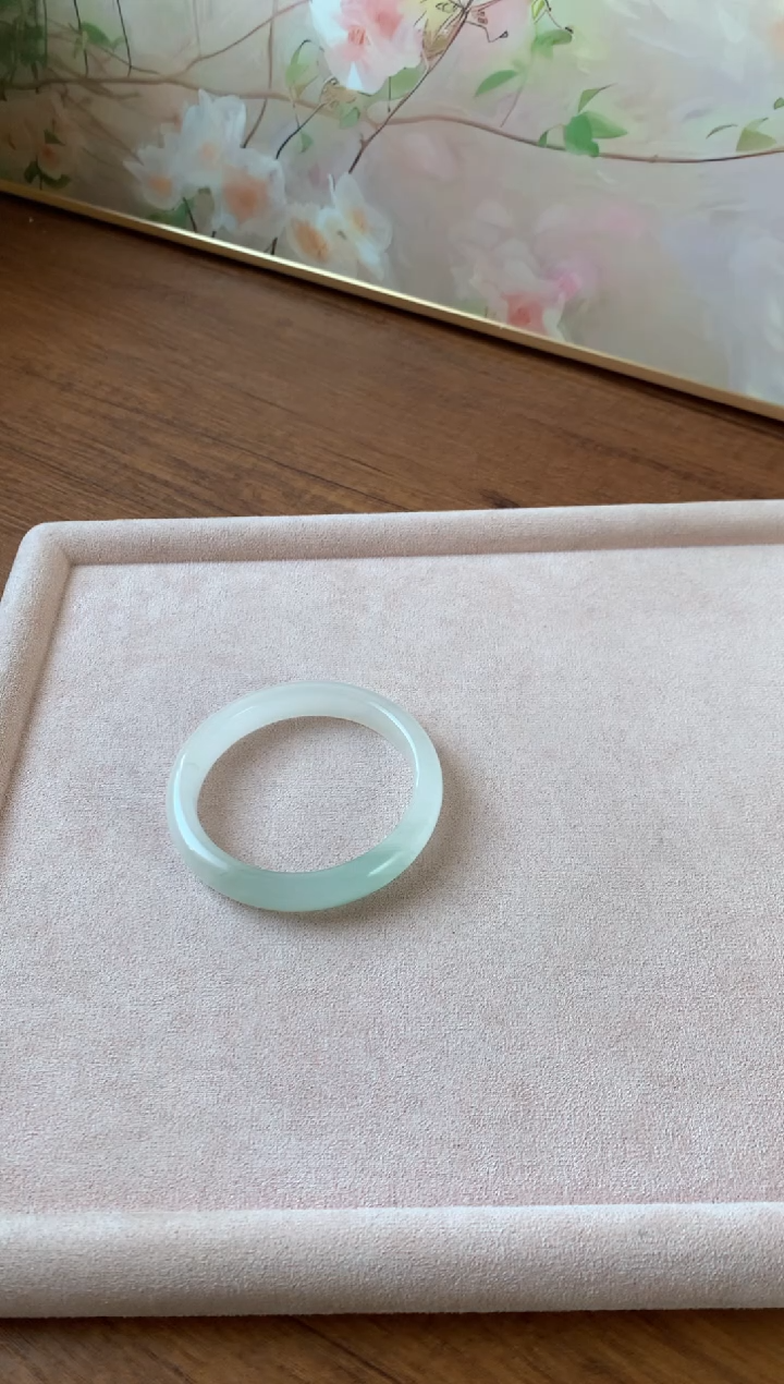 未镶嵌手镯石英岩玉江*祈4