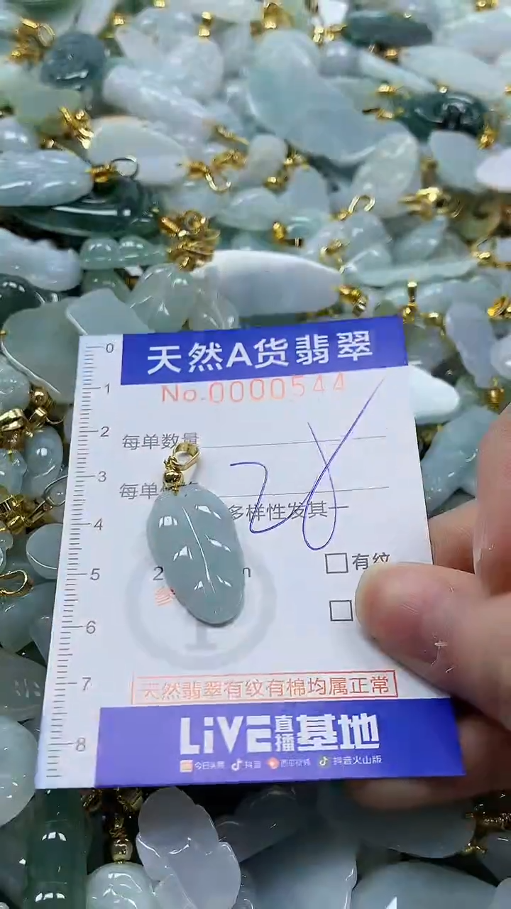 颈饰未镶嵌翡翠纯天然a货翡翠