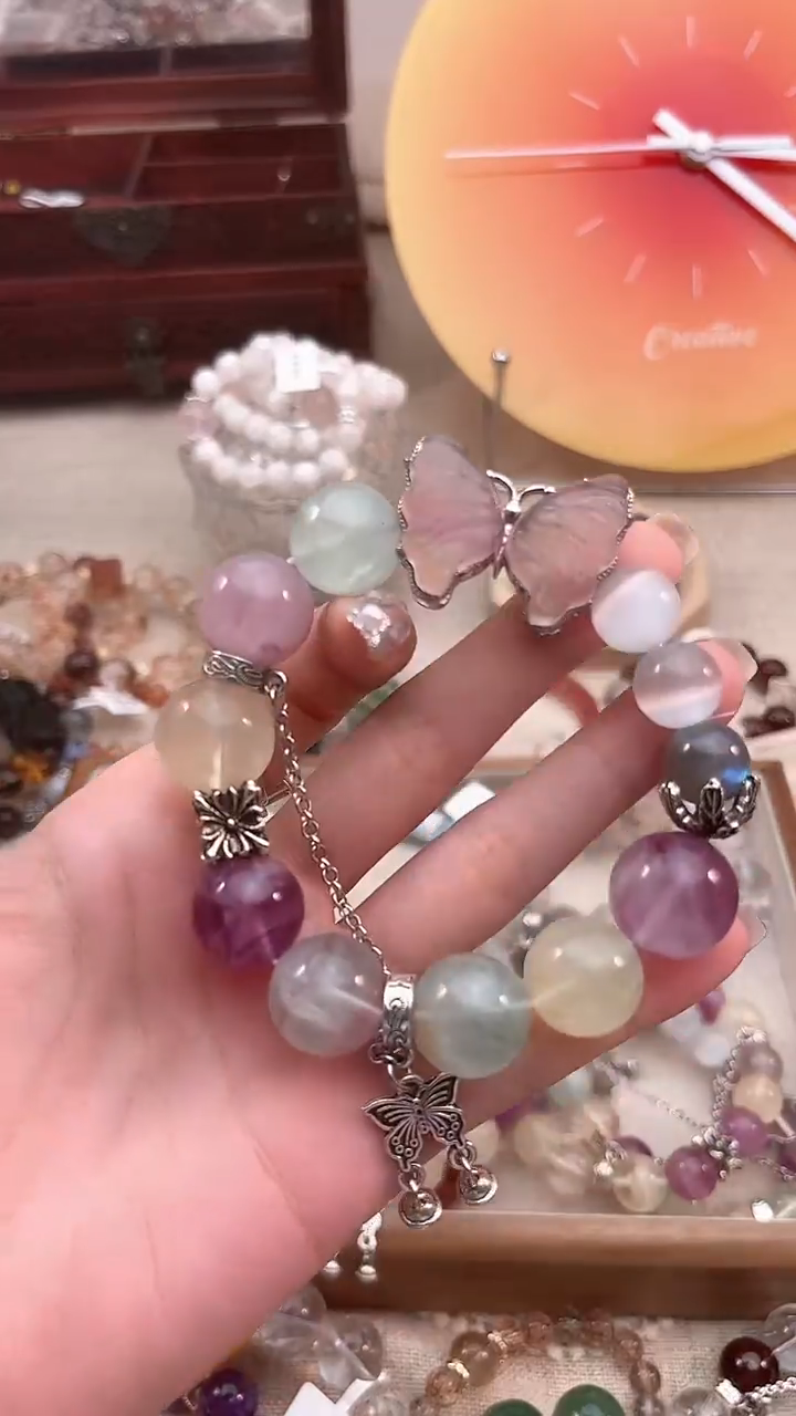【闪购商品】水晶手链未镶嵌多样性发货发其一颜色微差