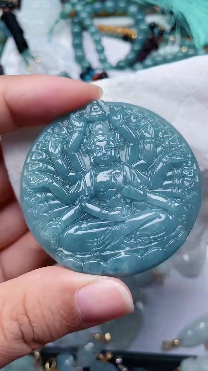颈饰未镶嵌翡翠.0009911