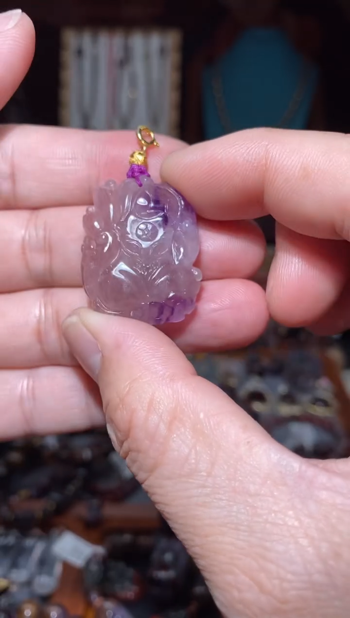 【闪购商品】水晶超七未镶嵌凤九吊坠