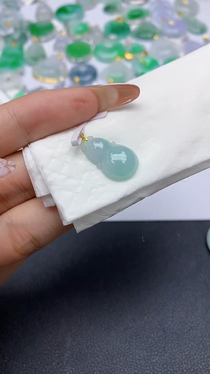 颈饰未镶嵌翡翠a货假一赔三支持复检百元上9元证书费自理